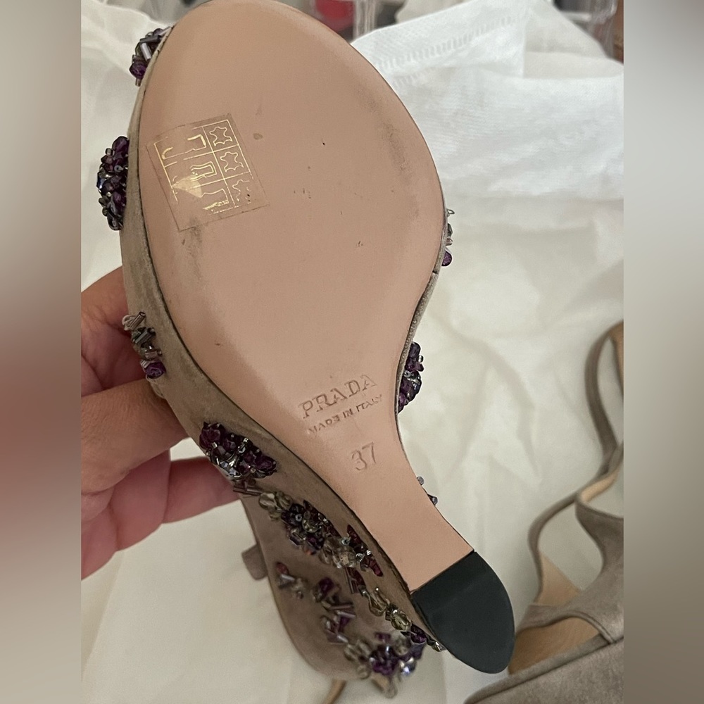 PRADA Wedges 🤎🪻 - Picture 12 of 15